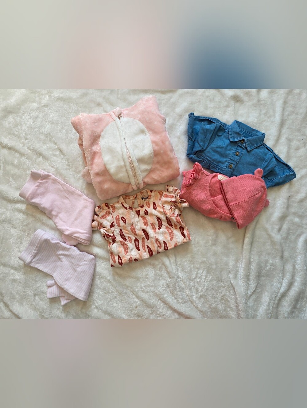 Baby Girl Mixed Brand Outfit Lot 0-9 Months